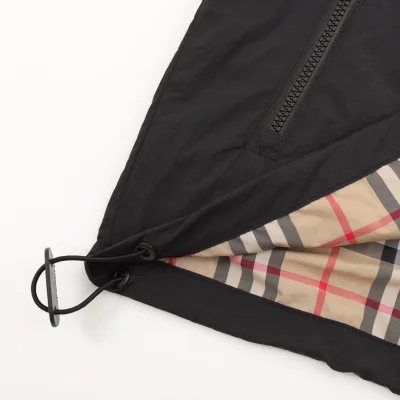 Ветровка Burberry Adjustable Style "Black" фото № 3