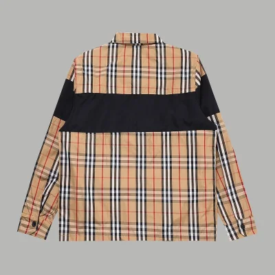 Олимпийка Burberry Tartan Style "Beige/Black" фото № 7
