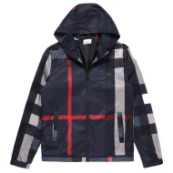 Ветровка Burberry With Logo - Tartan Style "Blue/Gray"