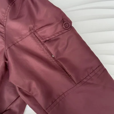 Куртка-бомбер Christian Dior Frontside Red Logo Couture "Red" фото № 5