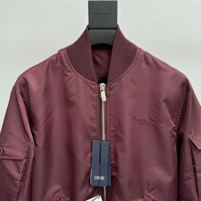 Куртка-бомбер Christian Dior Frontside Red Logo Couture "Red" фото № 2