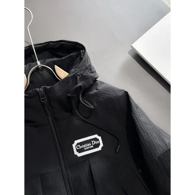 Куртка Christian Dior White Logo Couture "Black" фото № 2