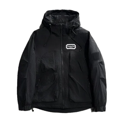 Куртка Christian Dior White Logo Couture "Black"