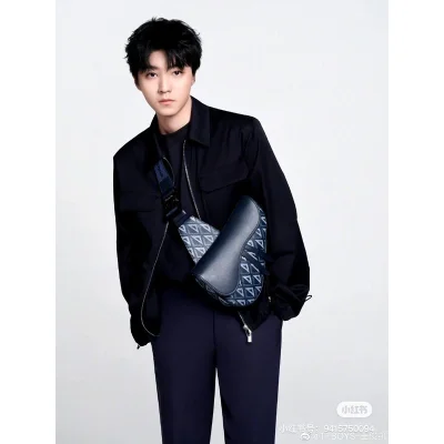 Куртка-бомбер Dior Zipp Front Pocket Collar "Black" фото № 7