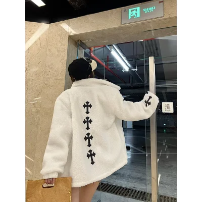 Куртка Chrome Hearts Soft With Logo "White" фото № 3