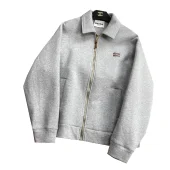 Куртка-бомбер Miu Miu Frontside Mini Brown Logo Miu Miu "Gray"