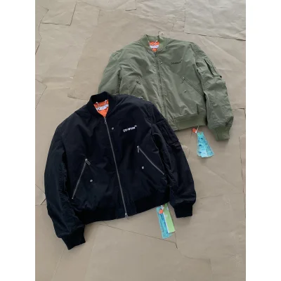 Ветровка Off White Stripes On The Back "Black" фото № 2