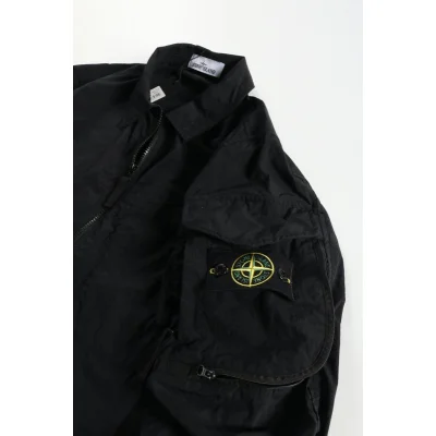 Ветровка Stone Island With The Logo Attached "Black" фото № 3