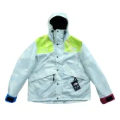 Куртка The North Face Velcro On The Sleeve "Blue/White"