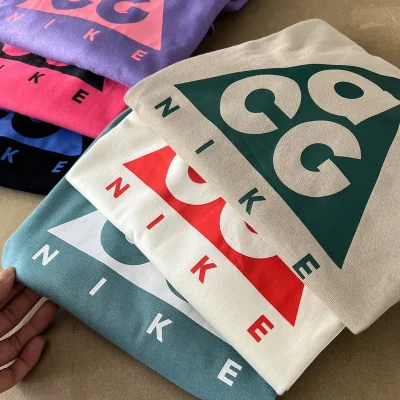 Лонгслив ACG Logo Inside Triangle Front "Beige" фото № 4