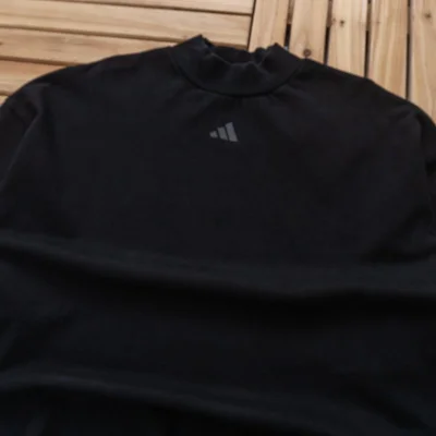 Лонгслив Adidas Big Logo Back "Black" фото № 9