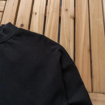 Лонгслив Adidas Big Logo Back "Black" фото № 3