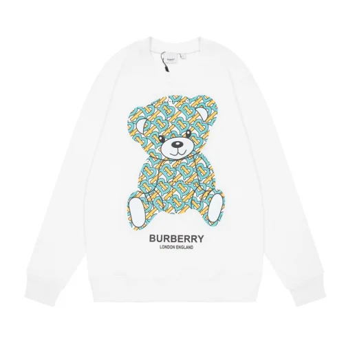 Лонгслив Burberry Branded Bear "White"