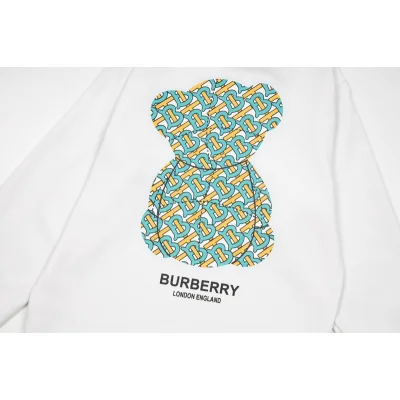Лонгслив Burberry Branded Bear "White" фото № 5