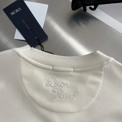 Лонгслив Christian Dior Frontside Logo Dior "White" фото № 3