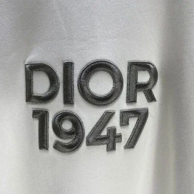 Лонгслив Christian Dior Frontside Logotype Dior 1947 "White" фото № 3