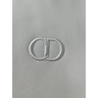 Лонгслив Christian Dior Clear Frontside Logo CD "White" фото № 3