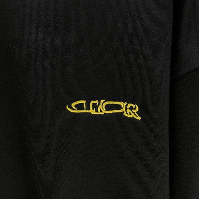 Лонгслив Christian Dior Backside Small Star Dior "Black" фото № 3