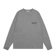 Лонгслив Fear Of God Easy "Gray/Black"