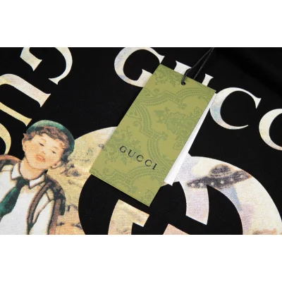 Лонгслив Gucci Boy With Dog "Black" фото № 7