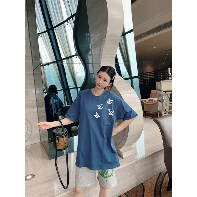 Футболка Louis Vuitton Jazz Trumpeter "Blue" фото № 4