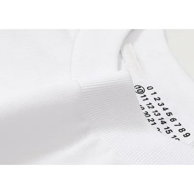 Лонгслив MM6 Long Sleeves Numbers "White" фото № 3