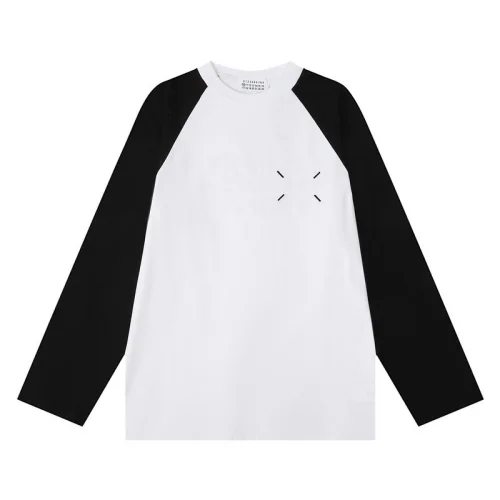 Лонгслив MM6 Long Sleeves Numbers "White"