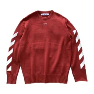 Свитер Off White Striped Sleeves