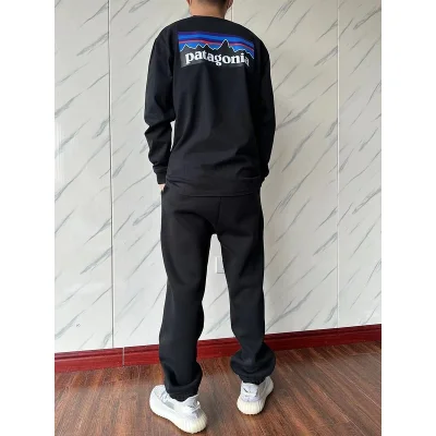 Лонгслив Patagonia Dark Mountain Landscape Print "Black" фото № 9 Лонгслив Patagonia Dark Mountain Landscape Print "Black" фото № 9