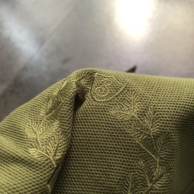 Поло Burberry With Leafy Pattern "Green" фото № 7