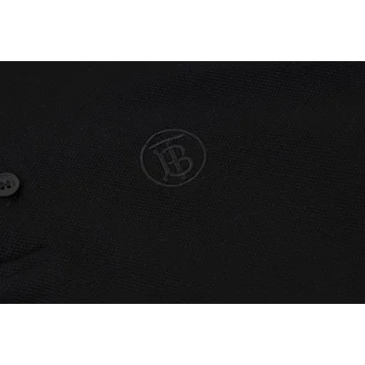 Поло Burberry Striped Collar "Black" фото № 7 Поло Burberry Striped Collar "Black" фото № 7