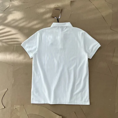 Поло Burberry With Black Logo "White" фото № 5 Поло Burberry With Black Logo "White" фото № 5