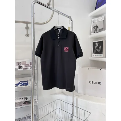 Поло Celine Small Emblem "Black" фото № 2 Поло Celine Small Emblem "Black" фото № 2