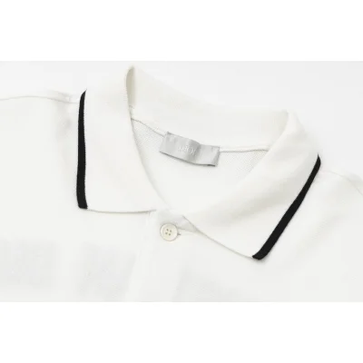 Поло Dior Number 8 Sports Style "White" фото № 2