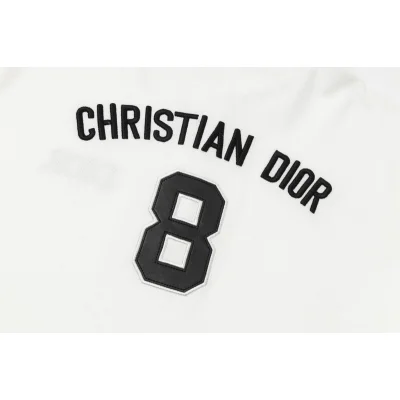 Поло Dior Number 8 Sports Style "White" фото № 4