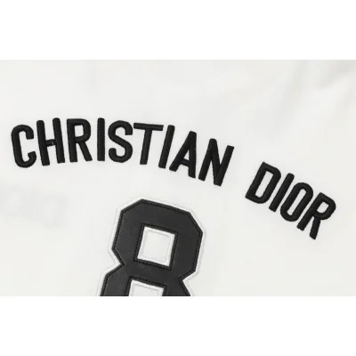 Поло Dior Number 8 Sports Style "White" фото № 8