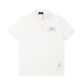 Поло Fendi With Patch Logo "White"