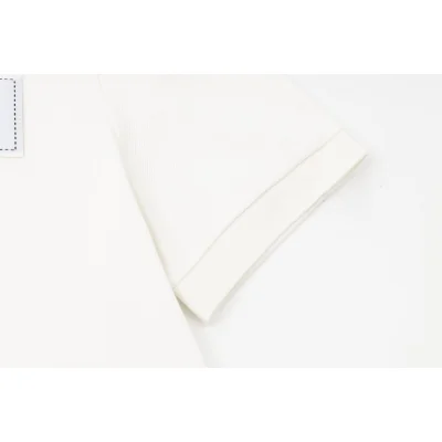 Поло Fendi With Patch Logo "White" фото № 2