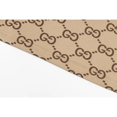 Поло Gucci With The Letters GG Intertwined "Beige/Brown" фото № 2