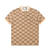 Поло Gucci With The Letters GG Intertwined "Beige/Brown"