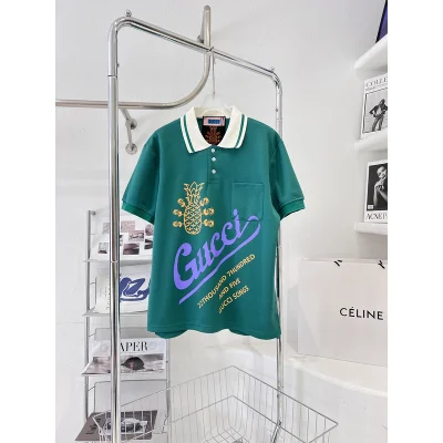 Поло Gucci Pineapple "Green" фото № 4
