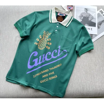 Поло Gucci Pineapple "Green" фото № 2