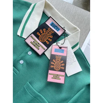 Поло Gucci Pineapple "Green" фото № 6