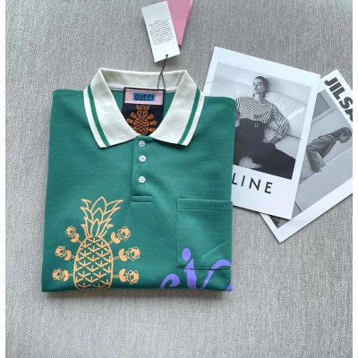 Поло Gucci Pineapple "Green" фото № 3