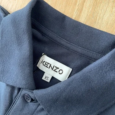 Поло Kenzo Small Logo - Animal "Blue" фото № 4