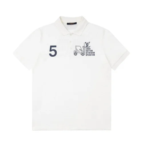 Поло Louis Vuitton Stay There "White"