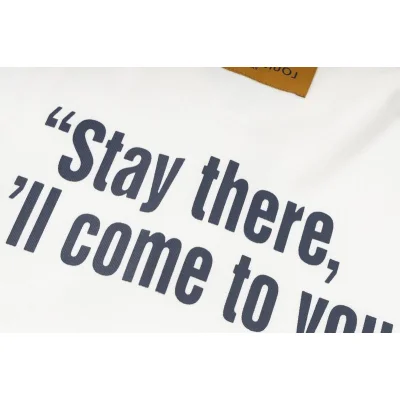 Поло Louis Vuitton Stay There "White" фото № 5