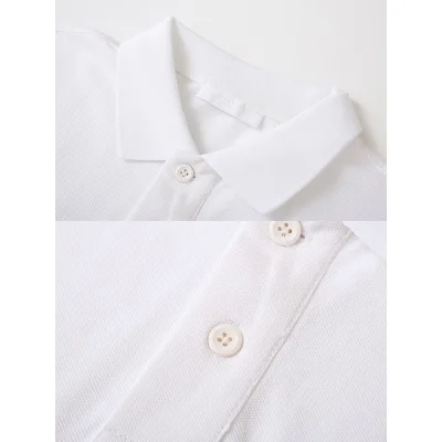 Поло Prada Brand Patch "White" фото № 3