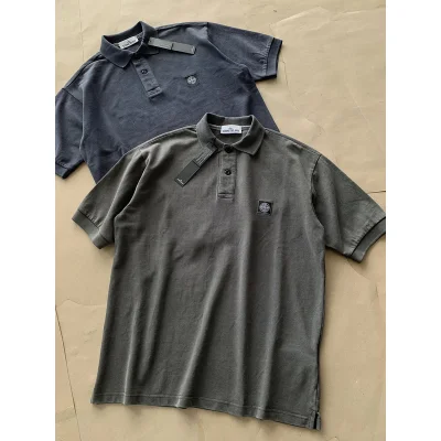 Поло Stone Island Small logo "Brown" фото № 6