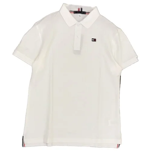 Поло Tommy Hilfiger With Small Brand Logo "White"